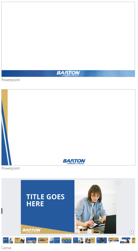 PowerPoint Canva template example