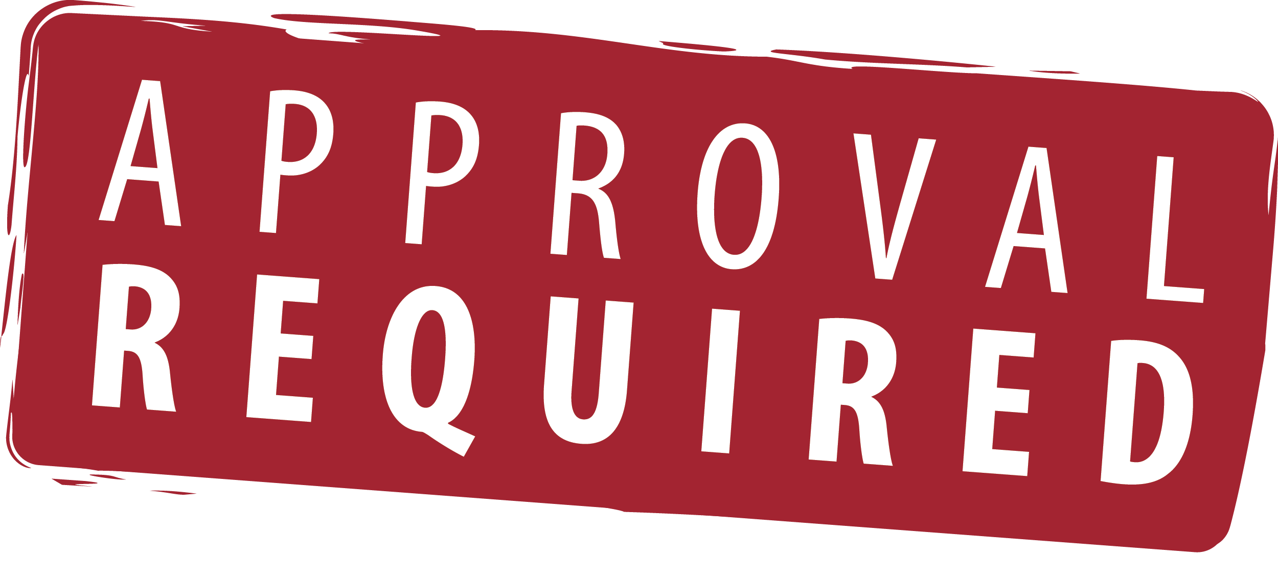 Approval required badge