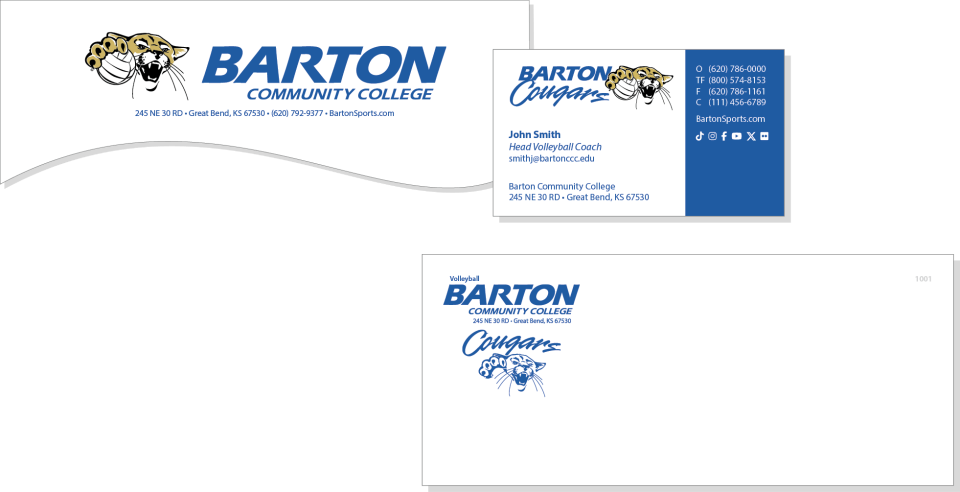 Athletics stationary set