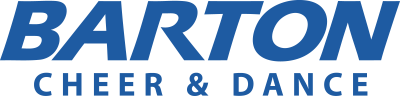 Cheer Dance wordmark blue