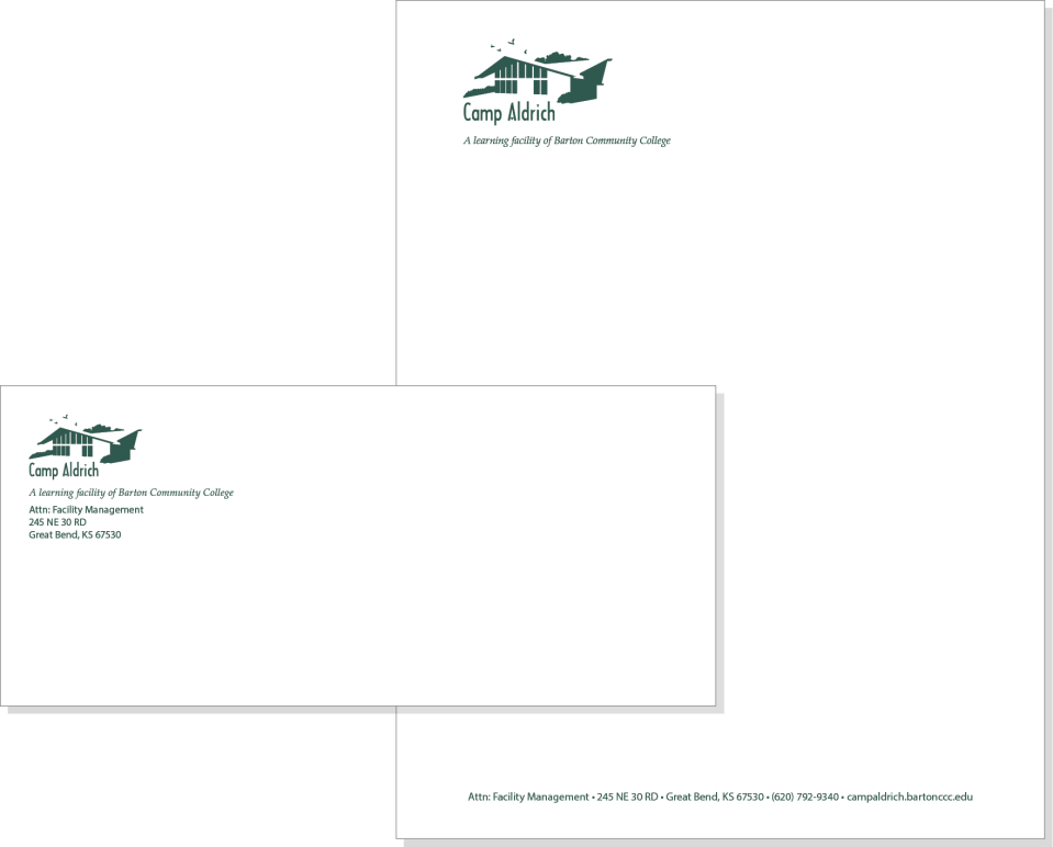 Camp Aldrich stationary set