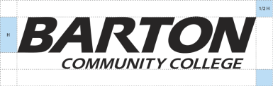 Barton logo clear space