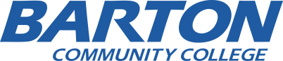 College logo blue