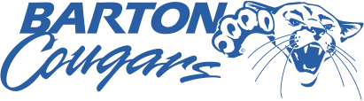 Mascot logo horizontal blue