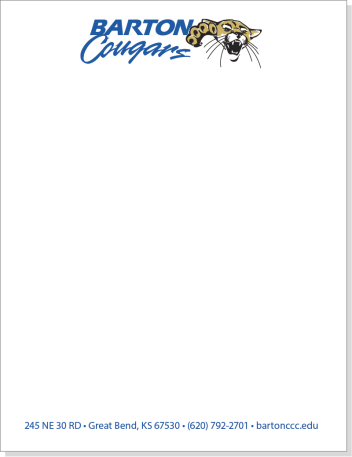 Mascot logo notepad
