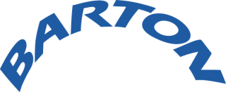 Distorted Barton logo example