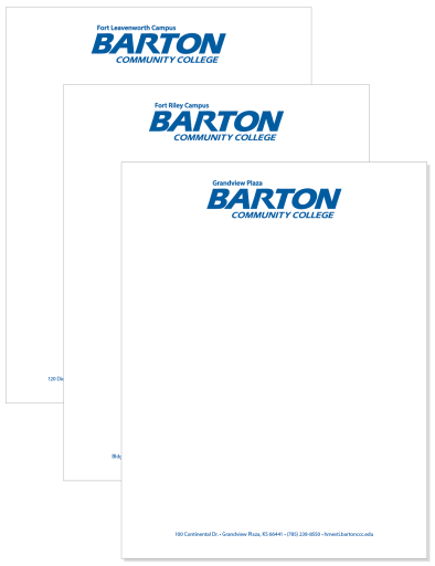 Campus letterhead examples