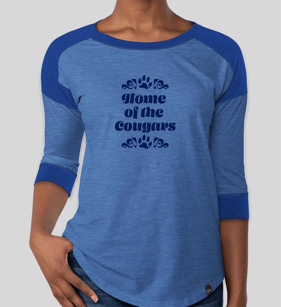 Ladies three quarter sleeve shirt