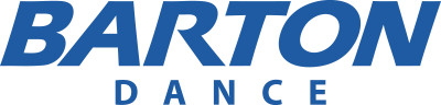 Dance wordmark blue