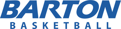 Basketball wordmark blue